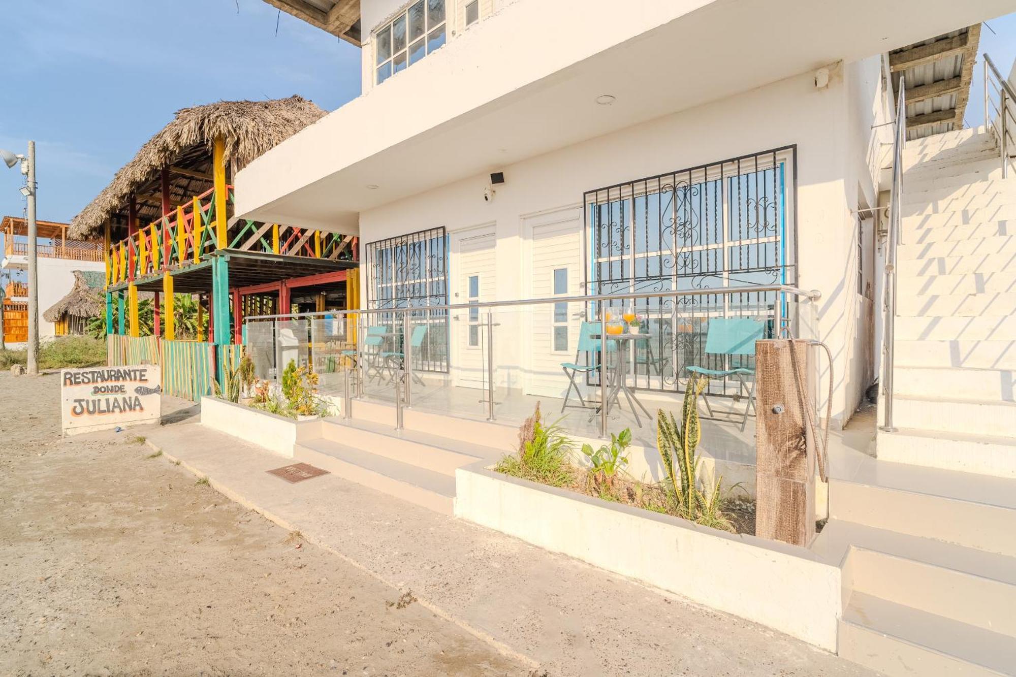 Apartamento El Mochilero Rural Frente A La Playa A